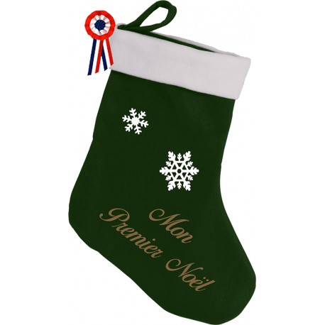 Botte de Noël " Mon Premier Noël "