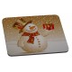Tapis de souris Bonhomme de neige