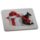 Tapis de souris " Le Cadeau et le chat "