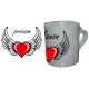 Mug Love Coeur Aillé