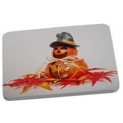 Tapis de sourie " Halloween feuilles "