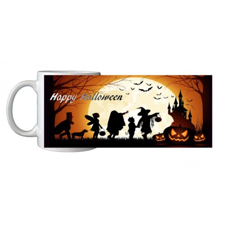 Mug Halloween enfants chateau