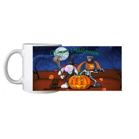 Mug Halloween lapins