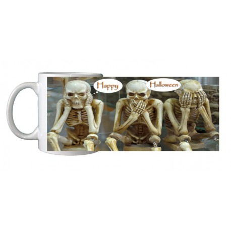 Mug Halloween squelettes